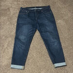 GAP Women's Dark Blue Jeans